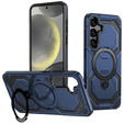 Mágneses tok állvánnyal Samsung Galaxy A57 5G készülékhez, kék