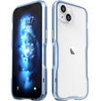 Teletok LUPHIE iPhone 14 Plus-hoz, Armor Bumper, kék