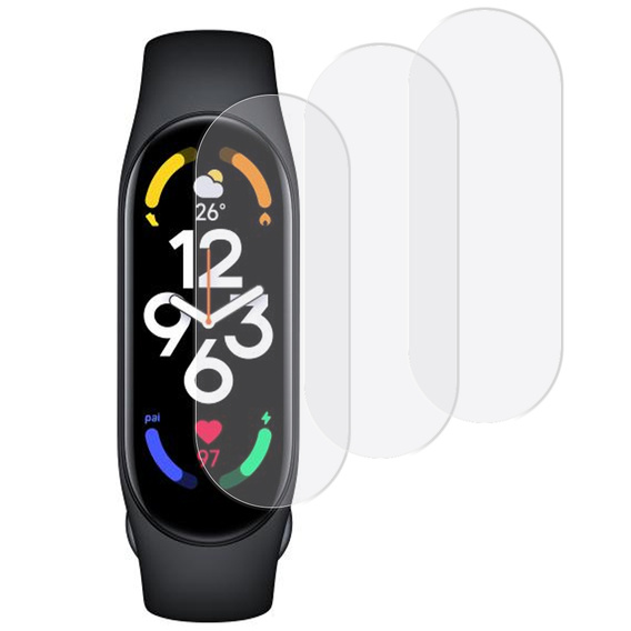 3x ERBORD hidrogél fólia Xiaomi Mi Band 5