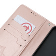 Pattintható tok a Oppo A79 5G, Mandala, rózsaszín rose gold