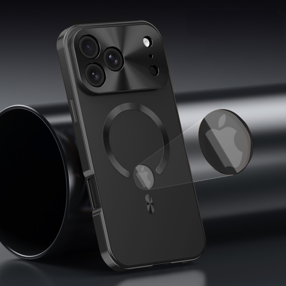 MagSafe-kompatibilis tok iPhone 17 Pro készülékhez, magánéletet védő üveggel