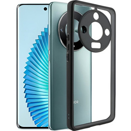 Tok Honor Magic 6 Lite 5G, Fusion Hybrid, kameravédelemmel, átlátszó / fekete