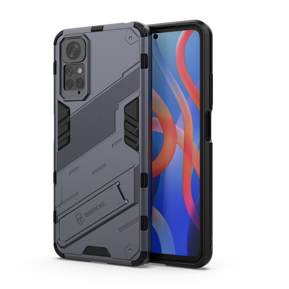 Tok Xiaomi Redmi Note 11/11S, Military kickstand, kék