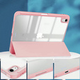 Tok iPad 10.9 2022 10 Gen, Smartcase Hybrid, tolltartó résszel, rózsaszín
