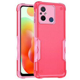 Páncélozott tok a Xiaomi Redmi 12C, Dual-Layer, rózsaszín