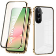 Tok Samsung Galaxy A56, Magnetic Dual Glass, arany