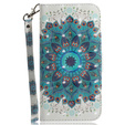 Pattintható tok a Motorola Edge 50 Pro 5G, Wallet, Mandala Flower