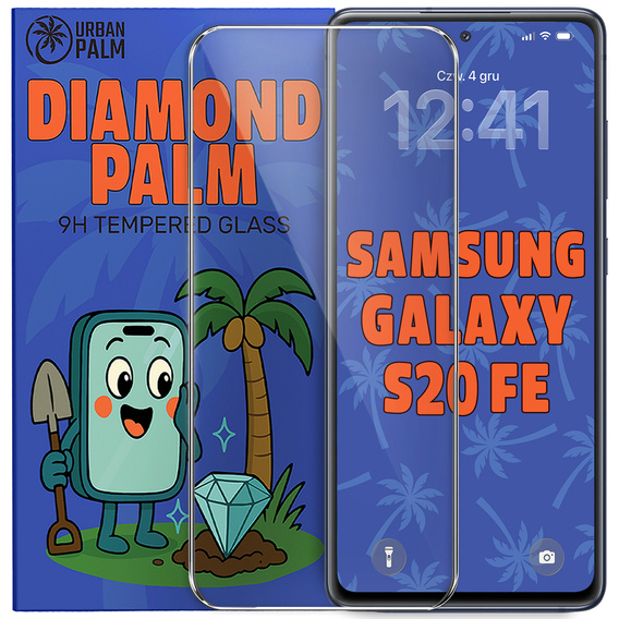 Diamond Palm edzett üveg a Samsung Galaxy S20 FE készülékhez
