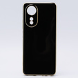 Tojás Oppo A58 4G, Glamour CamShield, fekete