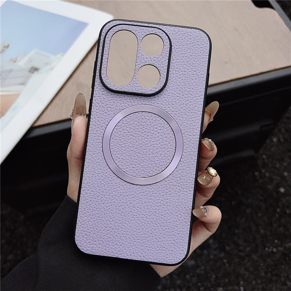 Bőr hibrid MagSafe tok OnePlus 15-hez