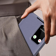 Flip tok Samsung Galaxy S25, Smart View Wallet, lila