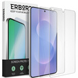 2x edzett üveg ERBORD 9H Hard Glass a képernyőn a Samsung Galaxy S25 Edge