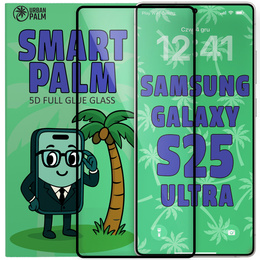 5D Full Glue Smart Palm edzett üveg Samsung Galaxy S25 Ultra készülékhez