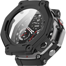 2 az 1-ben védőtok + edzett üveg az Amazfit T-Rex 3 készülékhez