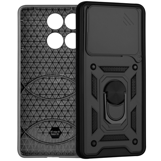 Telefontok a Motorola Edge 60 / 60 Fusion, CamShield Slide, fekete