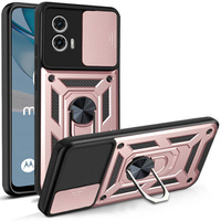 Telefontok a Motorola Moto G53 5G, CamShield Slide, rózsaszín rose gold