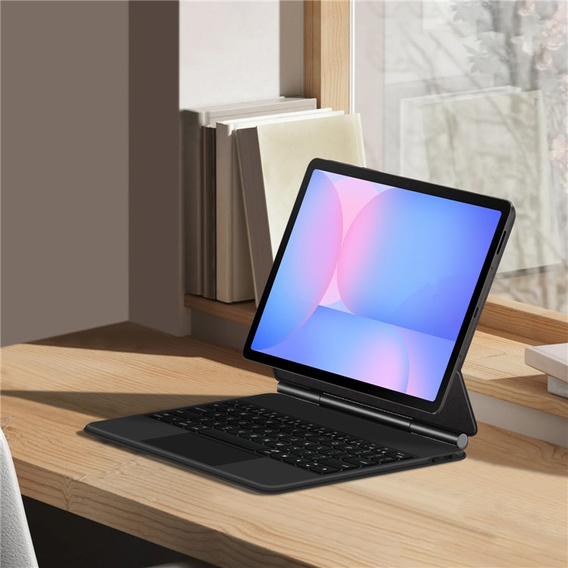 Bluetooth billentyűzet tok touchpaddel Samsung Galaxy Tab S10 FE készülékhez