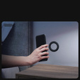 NILLKIN tok Google Pixel 8A, szilikon CamShield tok MagSafe-hoz, fekete