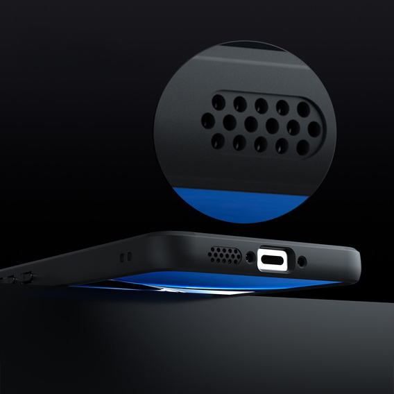 Tok Xiaomi Poco X7 Pro 5G-hoz, MagSafe, ERBORD Matt Case, fekete