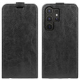 Pattintható tok a Samsung Galaxy S25 Ultra, Flip, fekete