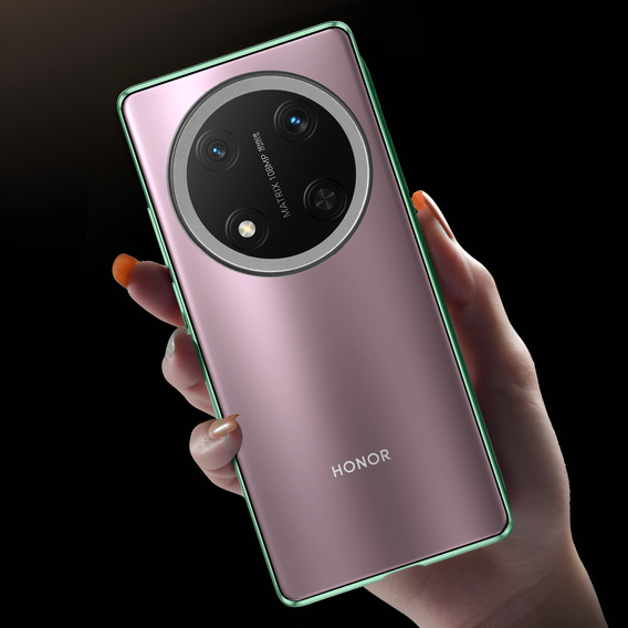 Tok Honor Magic 7 Lite, Magnetic Dual Glass, zöld