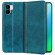 Telefontok a Xiaomi Redmi A1 4G / A2 4G, Wallet Litchi Leather, zöld