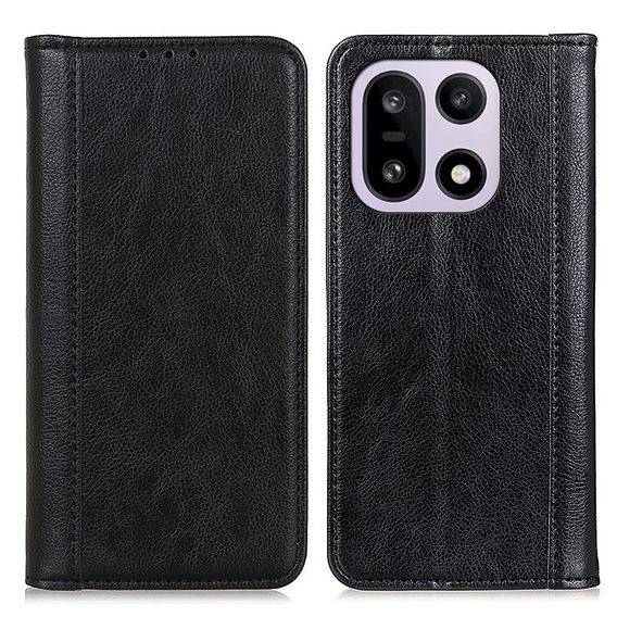Split Leather Flip Case OnePlus 15-hez