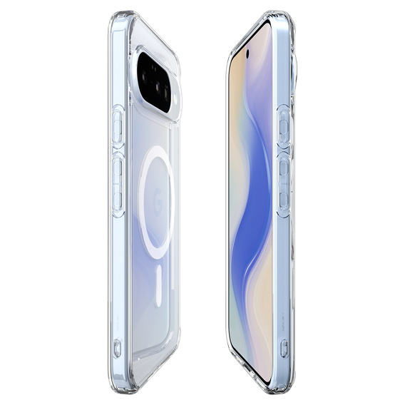 Spigen Ultra Hybrid MagSafe tok Google Pixel 10 Pro XL-hez, átlátszó/fehér