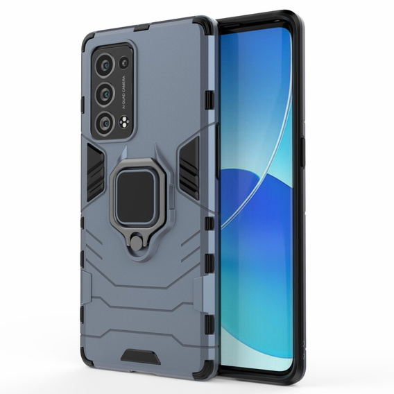 Telefontok a Oppo Reno6 Pro 5G / Pro+ 5G, Kickstand Ring, kék