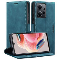 Telefontok a Xiaomi Redmi Note 12 5G / Poco X5 5G, ERBORD Vintage, pénztárca patenttal, kék