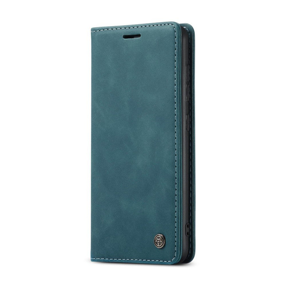 CASEME tok Samsung Galaxy A51, Leather Wallet Case, zöld