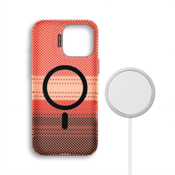 Tok iPhone 16 Pro készülékhez, Frame Kickstand, MagSafe, Sunset Orange
