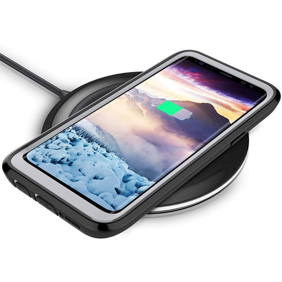 Tok Samsung Galaxy S9+ Plus készülékhez, Shockproof, fóliával, kék