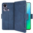 Pattintható tok a Infinix Hot 11s, Card Slot, sötétkék