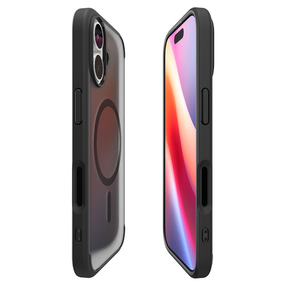 Spigen Ultra Hybrid MagSafe tok iPhone 17 készülékhez, Frost Black