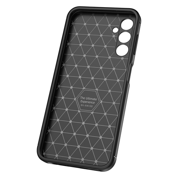 Telefontok a Samsung Galaxy A14 4G/5G, Carbon Gel, fekete