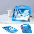 Gyermek tok iPad Air 10.9" 2022/2020 (5/4 gen.) / Pro 11" 2022/2021/2020 (4/3/2 gen.), Cute Patterns, állvánnyal, kék