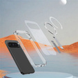 Fusion hibrid tok Google Pixel 10 Pro XL készülékhez, MagSafe, állvánnyal, átlátszó