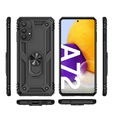 Páncélozott telefontok a Samsung Galaxy A72 5G, Nox Case Ring, kék