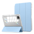 Tok Apple iPad Pro 13" 7 gen. 2024 (A2925, Smartcase Hybrid, tolltartó résszel, kék