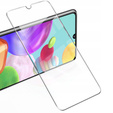 2x edzett üveg a Samsung Galaxy A41, ERBORD 9H Hard Glass a képernyőn