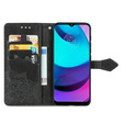 Pattintható tok a Motorola Moto E20/E30/E40, Mandala, fekete