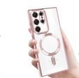 Telefontok a Samsung Galaxy S22 Ultra, MagSafe Hybrid, rózsaszín rose gold