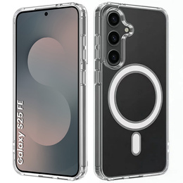 Tok a Samsung Galaxy S25 FE, Fusion Hybrid, MagSafe-hoz, átlátszó