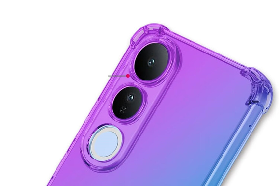 Tok Vivo V50 Lite 4G / 5G, Gradient Dropproof, Lila / kék