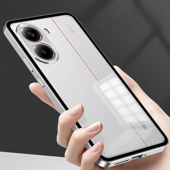 Tok az Xiaomi Poco X7 Pro 5G, Frame Case, ezüst