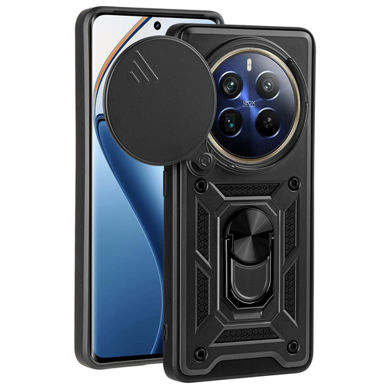 Telefontok a Realme 12 Pro 5G / 12 Pro+ 5G, CamShield Slide, fekete