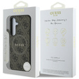 GUESS Telefontok a Samsung Galaxy S25, 4G Ring Classic Logo, barna