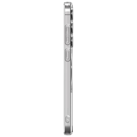 Spigen Ultra hibrid MagSafe tok Samsung Galaxy S25 Ultra, átlátszó / fehér