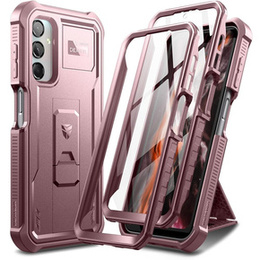 Páncélozott tok a Samsung Galaxy A25, Dexnor Full Body (Two Frames), rózsaszín
